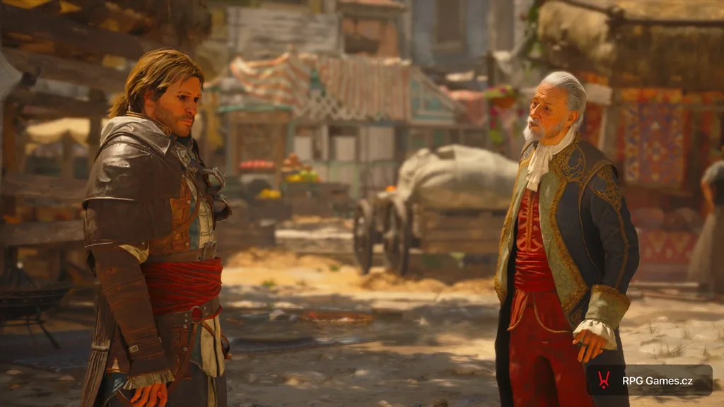 Dialog Edwarda s mužem v kabátě, titulky pane Walpole, Black Flag Resynced