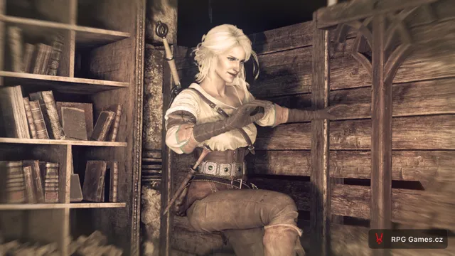 Ciri ničí laboratoř Avallach'a ve flashbacku, Zaklínač 3