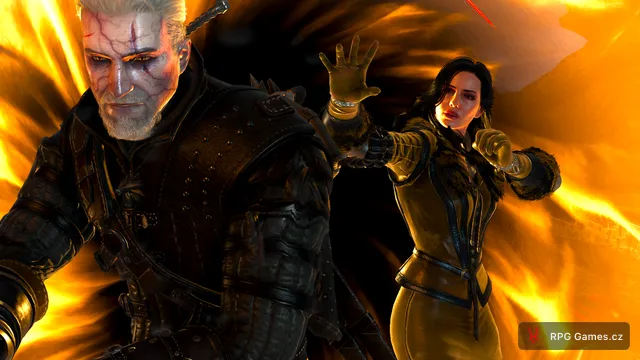 Yennefer před portálem po souboji s Eredinem, Zaklínač 3
