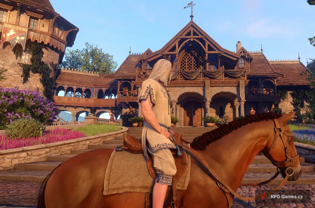 Geralt na Roachovi u panství Lettenhove v Lettenu, Zaklínač 3
