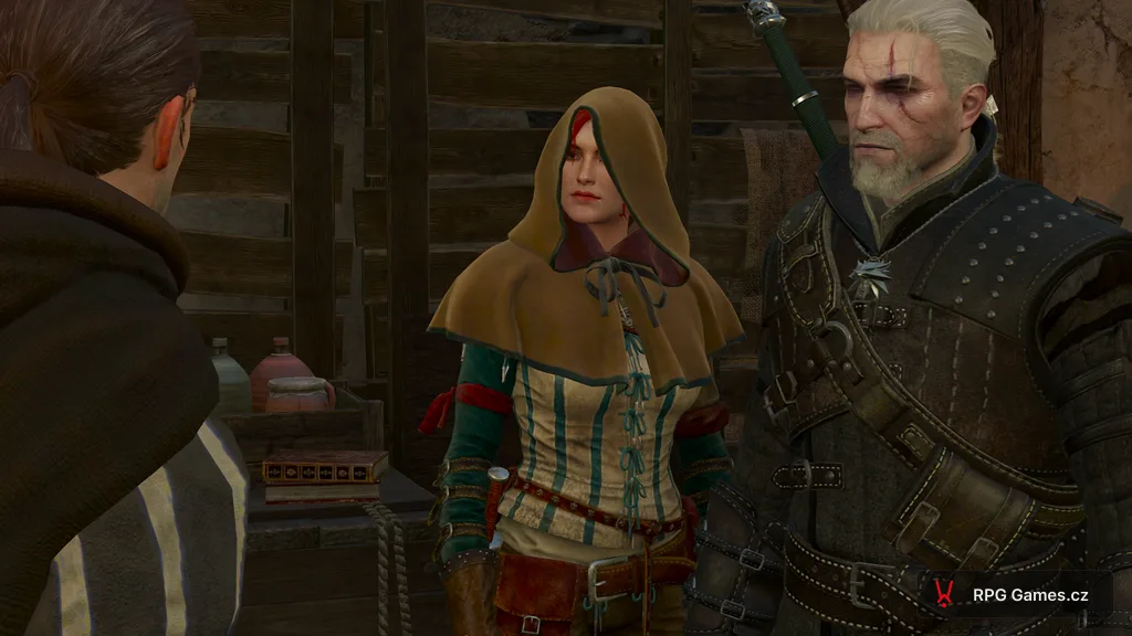 Geralt a Triss u kontaktu během Ohní Novigradu, Zaklínač 3
