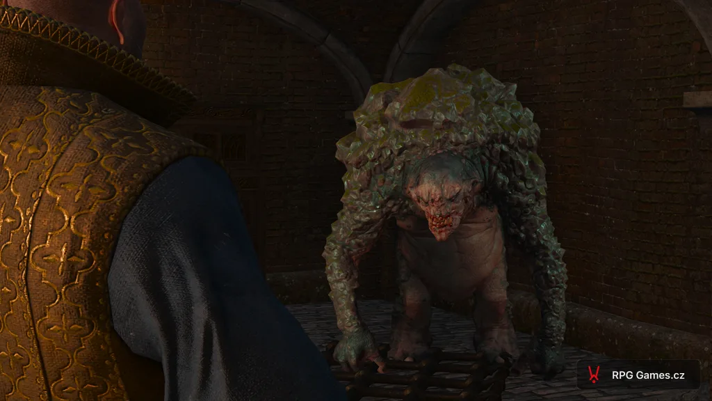 Dijkstra a skalní troll Bart ve sklepení lázní, Zaklínač 3