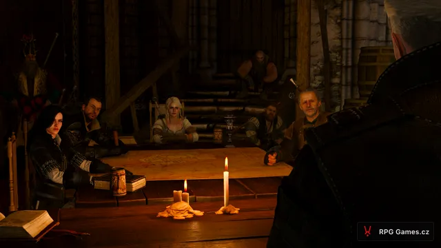 Rada u mapy obrany pevnosti v Kaer Morhen, Zaklínač 3