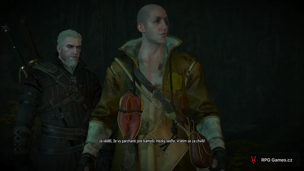 Geralt a Talar v jeskyni u skalních trollů, Zaklínač 3